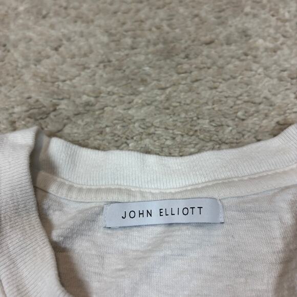 John Elliot Cotton Crew T Shirt Men's 2XL XXL Quiet Luxury - Picture 6 of 12
